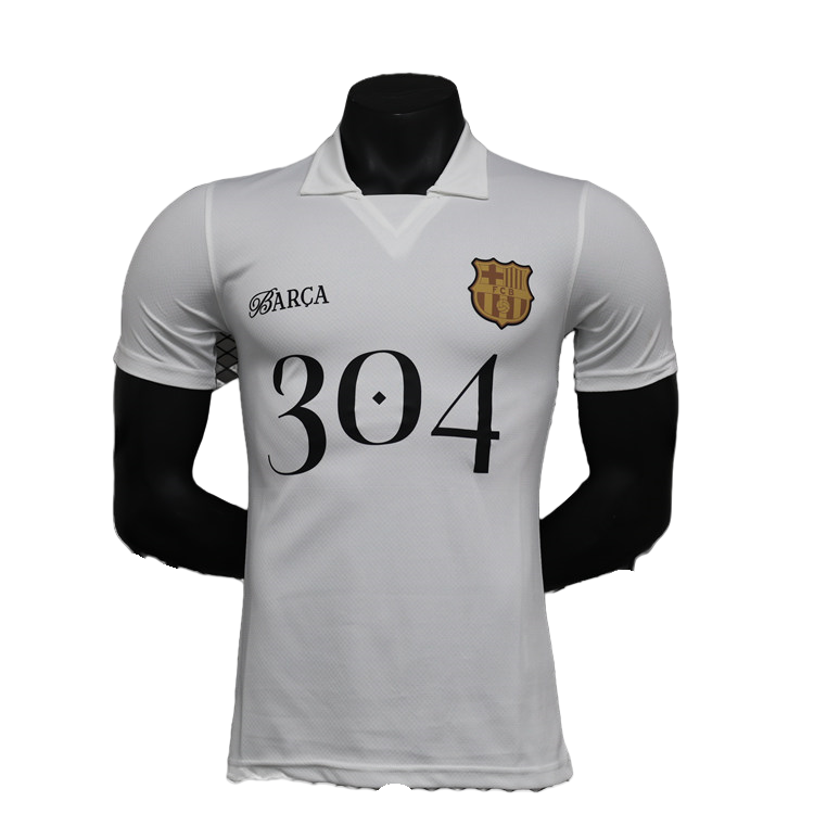 Barcelona LAMINE YAMAL 304 White Shirt - Official Replica 12423