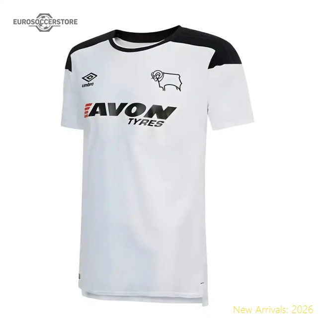 2017-2018 Derby County Home Football Shirt (XL) (Good)