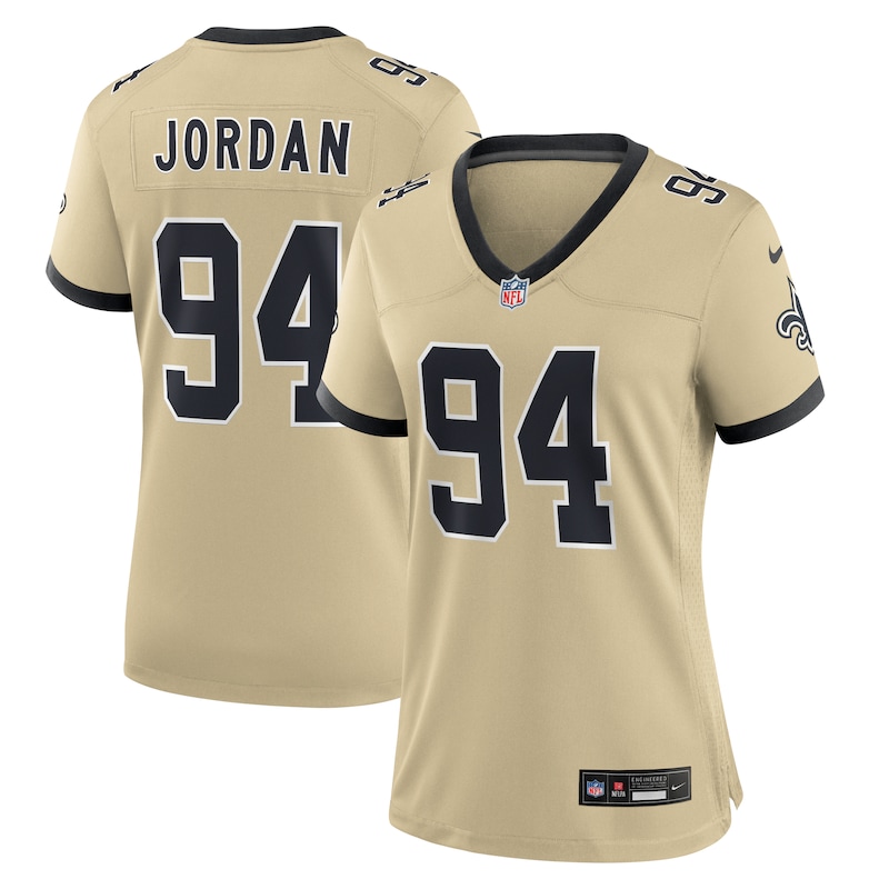 None Cameron Jordan Team Captain NO Saints Cost-Effective Jersey