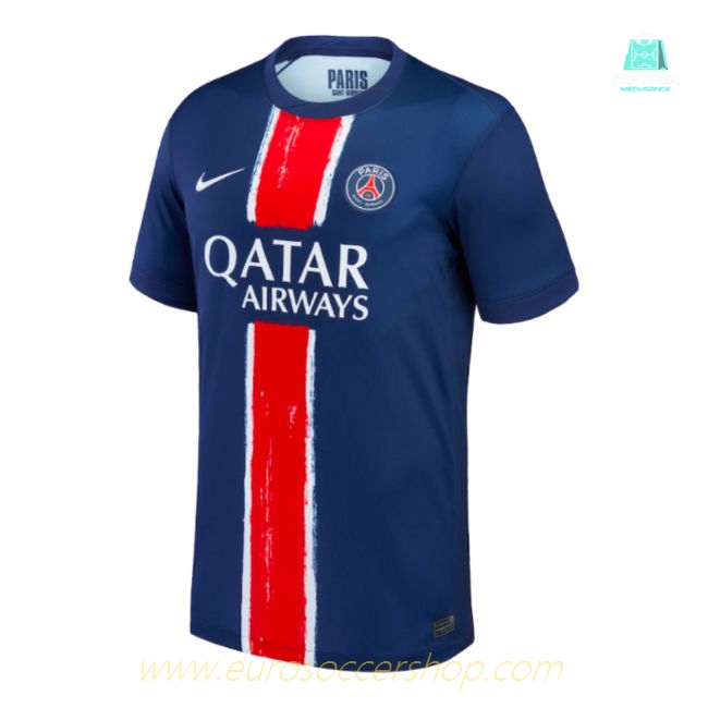 2024-2025 PSG Paris Saint Germain Home Shirt (Your Name)
