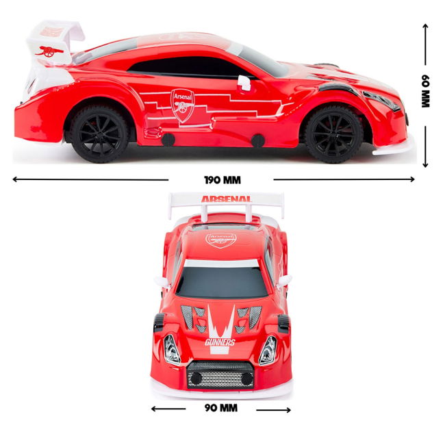 Arsenal FC Radio Control Sportscar 1:24 Scale - official style