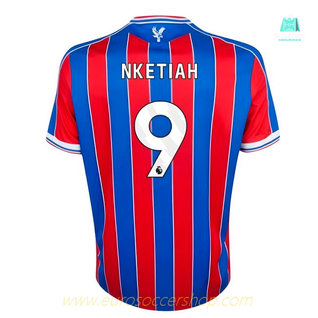 2025-2026 Crystal Palace Home Shirt (Nketiah 9)