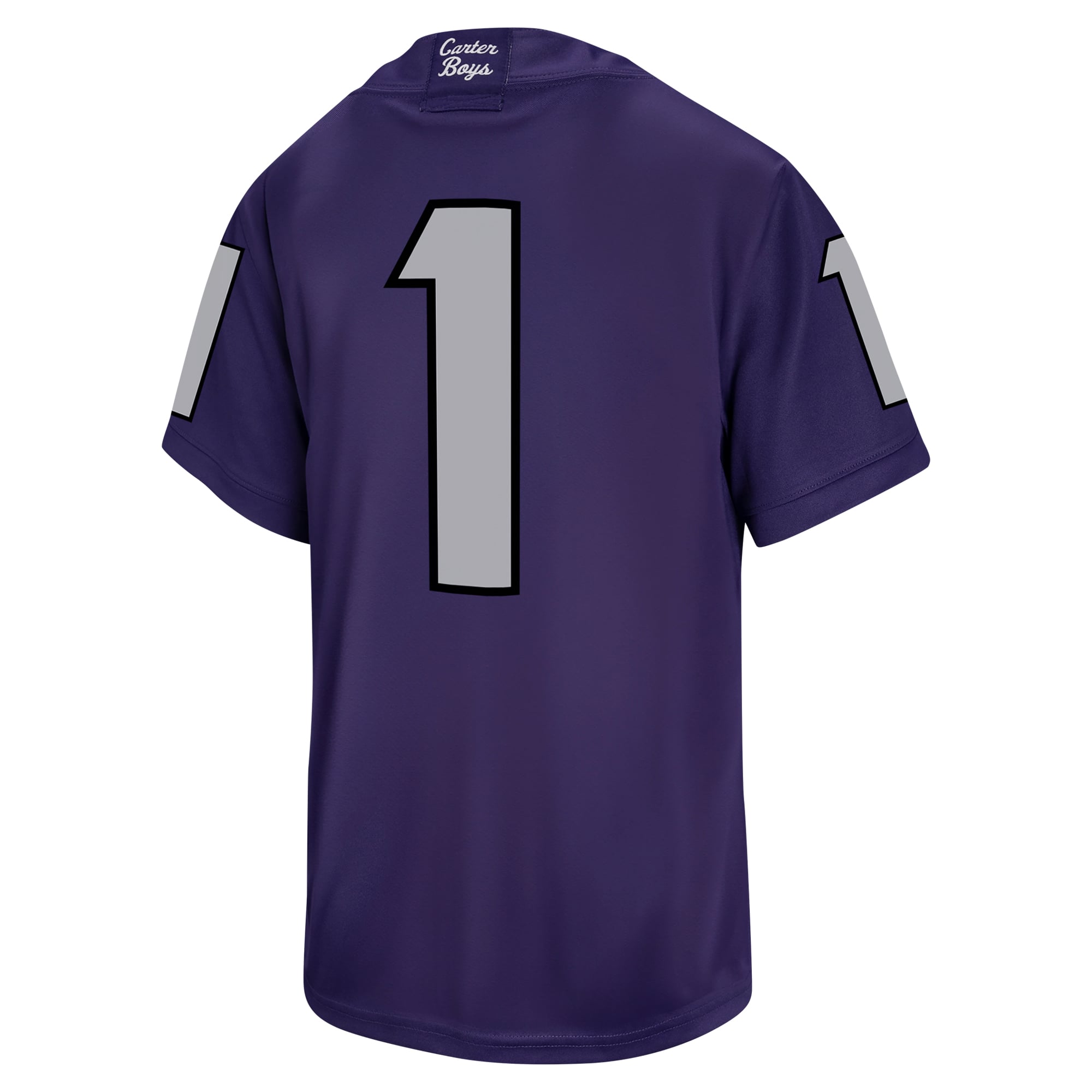 Youth #1 Purple TCU Horned Frogs Football Jersey