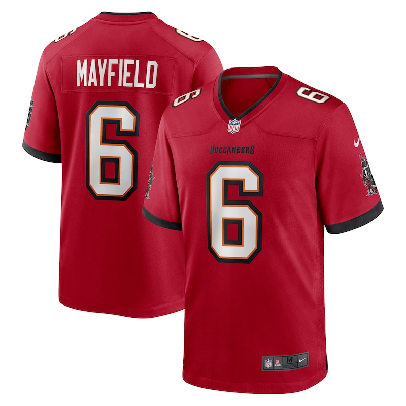 None Baker Mayfield TB Buccaneers Elite Authentic Jersey Game Day Wear