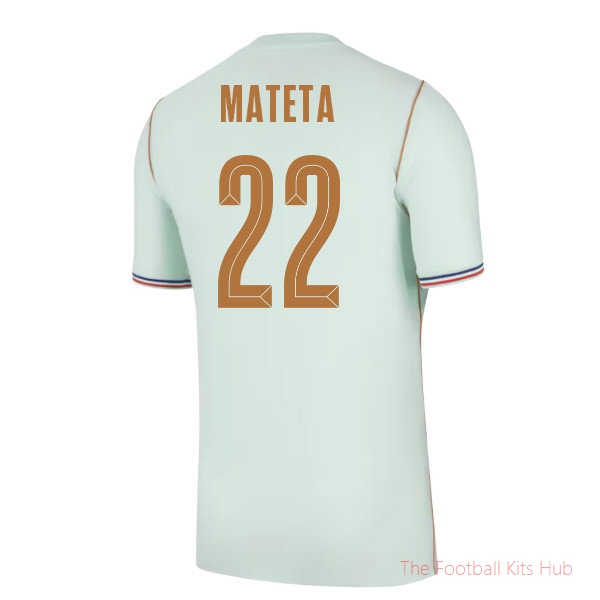 2026-2027 France Away Shirt (Mateta 22)
