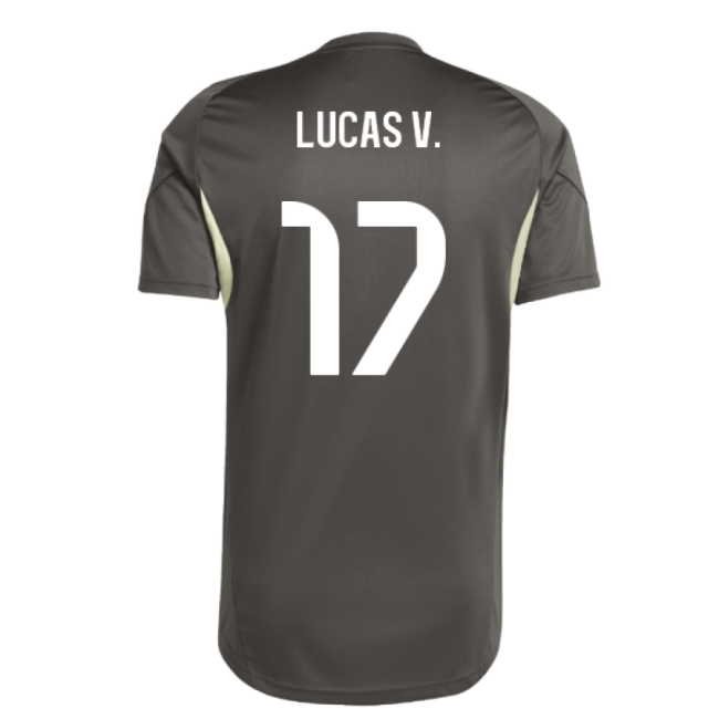 2025-2026 Real Madrid Training Jersey (Utility Grey) (Lucas V. 17) ...