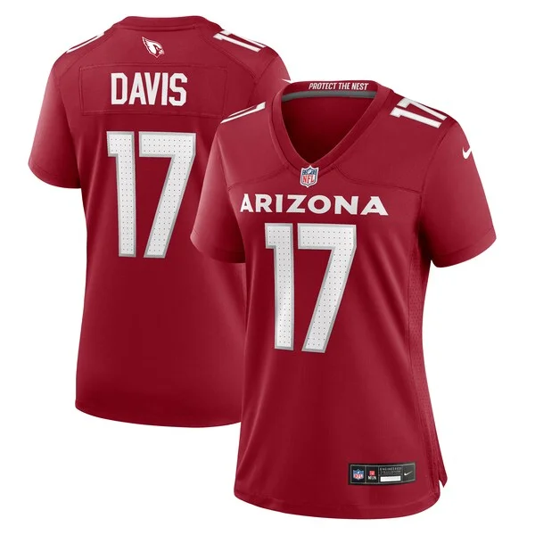 None Kaden Davis Game Jersey - Cardinal | NFL Player Jersey | NFL Foot