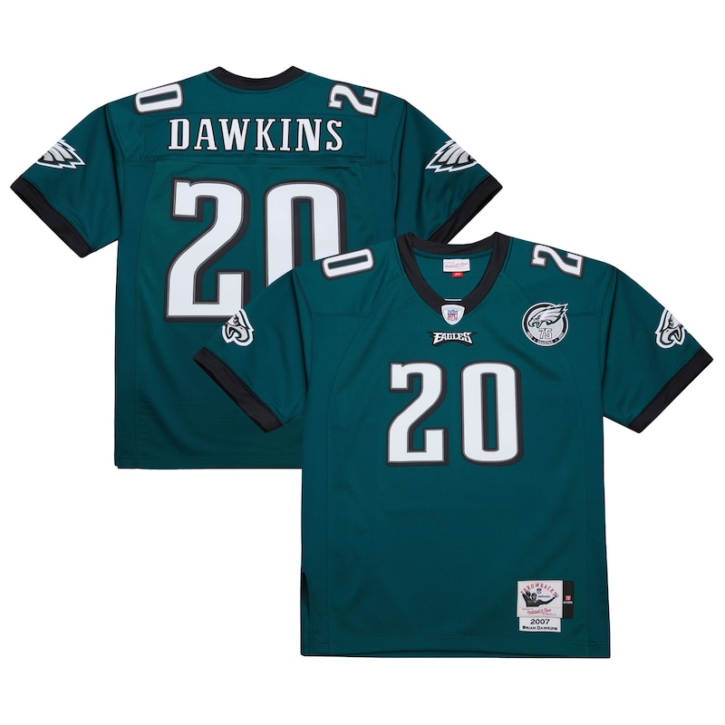 None Brian Dawkins PHI Eagles Powerful Pro-Level Jersey Game Day Wear
