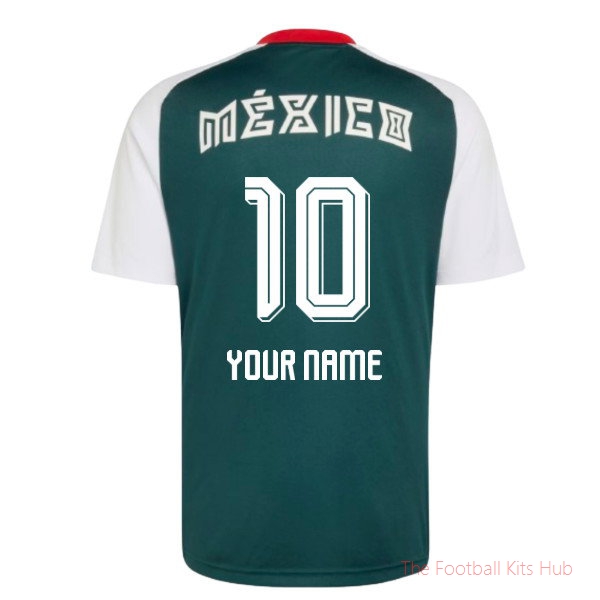 [EFS] 2026/27 Mexico Away Pre-Match Shirt (White) (Your Name)