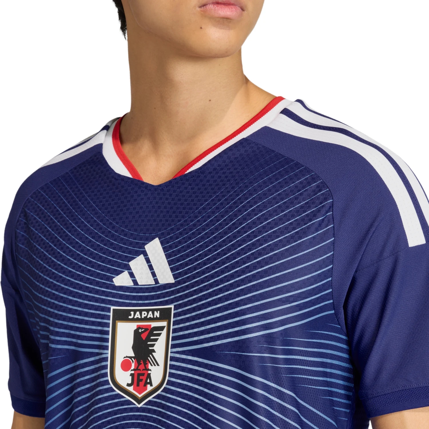 Japan 2026/27 Elite Home Jersey - Men's | Slim Fit Climacool+ Lightweight Football Shirt with Landscape Design