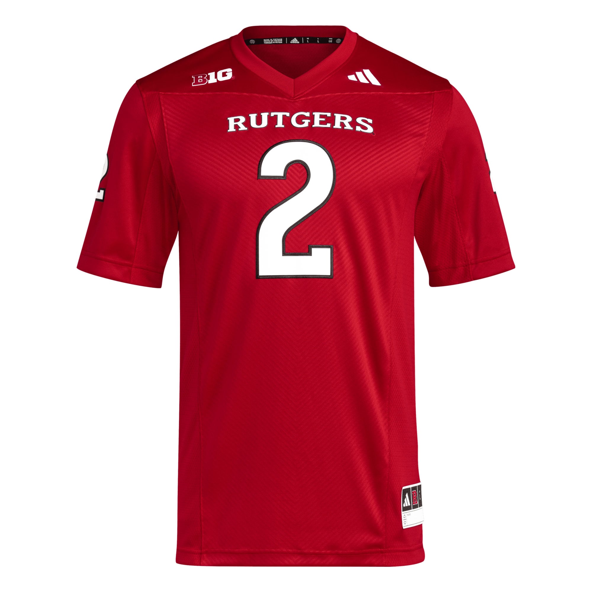 Rutgers Scarlet Knights Premier #2 Football Jersey - Scarlet | Stadium Series 2026