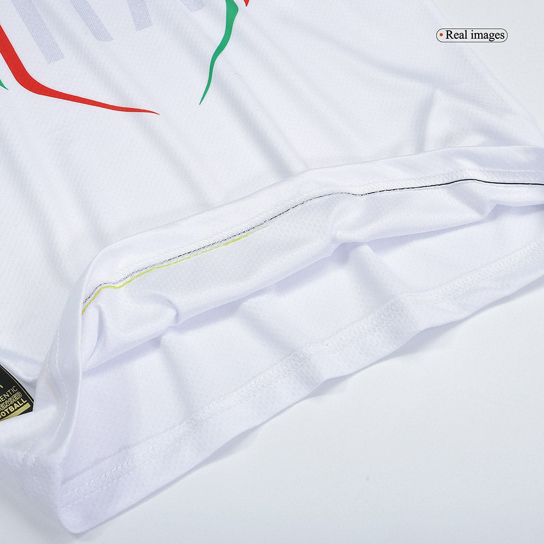 Kid's Italy Away  Soccer Jersey Kit(Jersey+Shorts) 2022 Authentic Kit