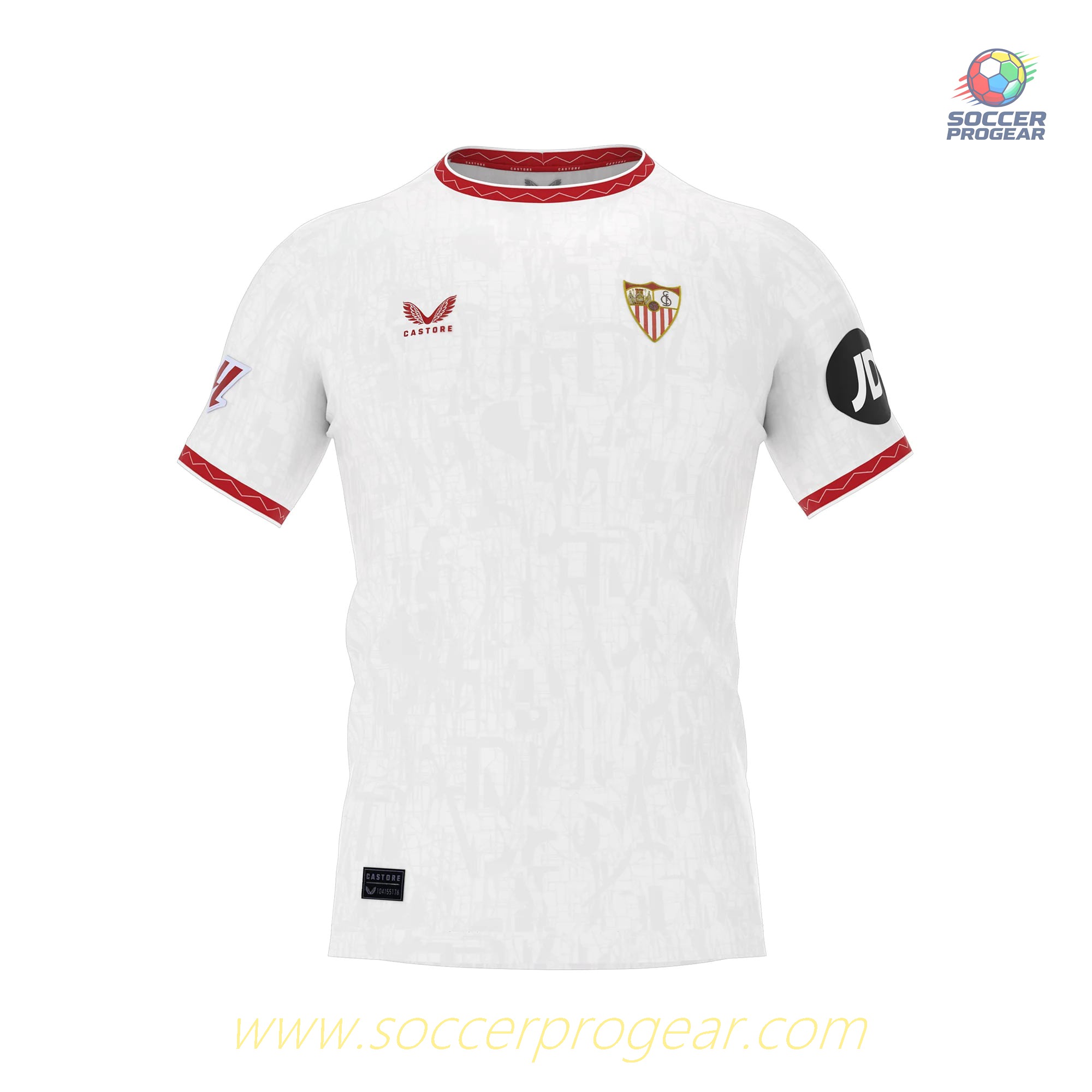 Sevilla FC Home Match Soccer Jersey 2024-25 Edition