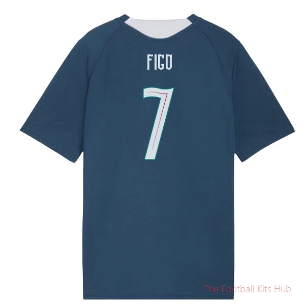 2026-2027 Portugal Training Jersey (Ocean Tropic) - Kids (Figo 7)