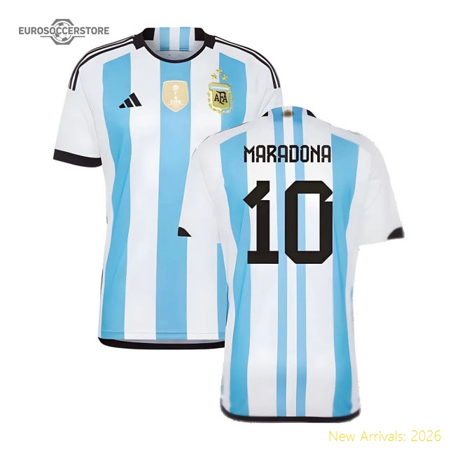 Argentina 2022 Home Jersey Shirt Football Fan Apparel Game Day Football Fan Gear