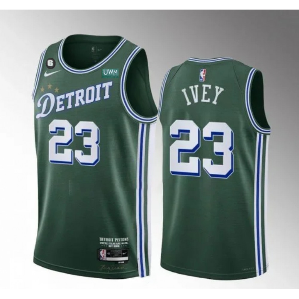 Durable 23 Green Jersey City Edition - NBA Collection
