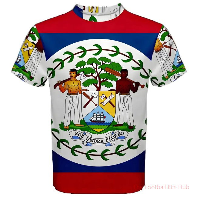 Belize Coat of Arms Sublimated Sports Jersey