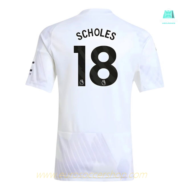 2025-2026 Man Utd Away Shirt (Kids) (Scholes 18)