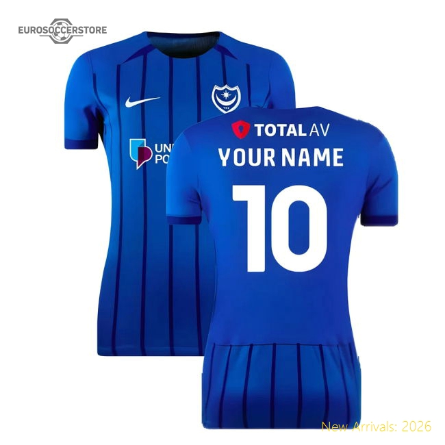 Portsmouth Home Kit 2024-2025 Match Replica Jersey