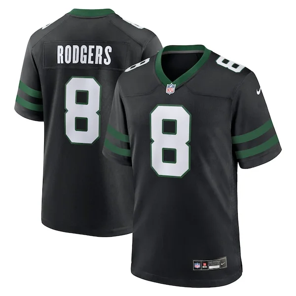None Game NFL Jersey - Black | Authentic Football Apparel | NFL Footba