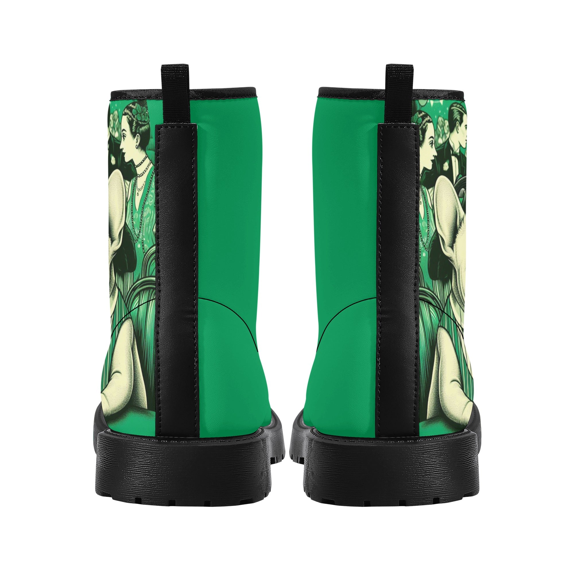 - French Bulldog Themed Leather Boots For Dog Lovers | Unique Design