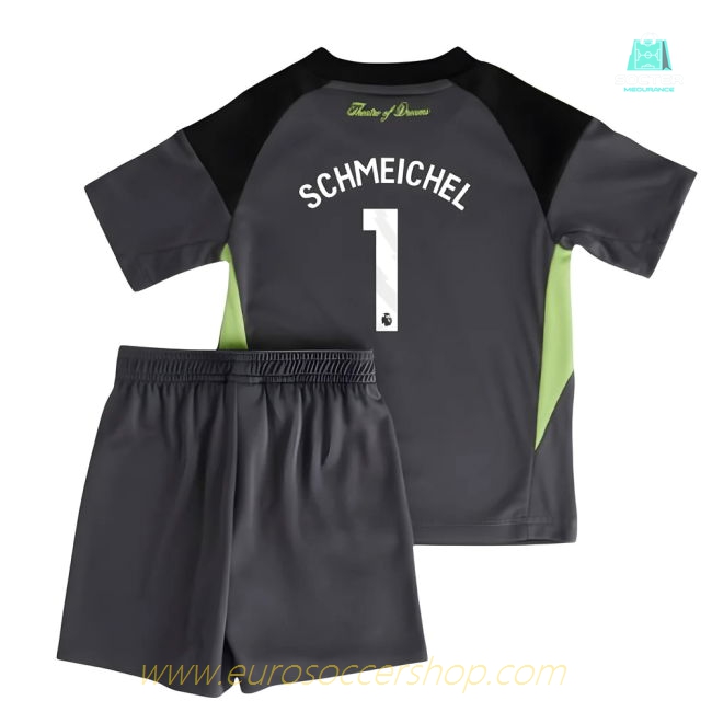2025-2026 Man Utd Home Goalkeeper Mini Kit (Schmeichel 1)