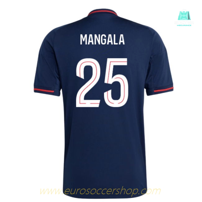 2025-2026 Olympique Lyon Away Shirt (Mangala 25)