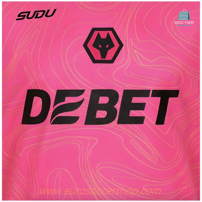 2024-2025 Wolves Goalkeeper Shirt (Pink)