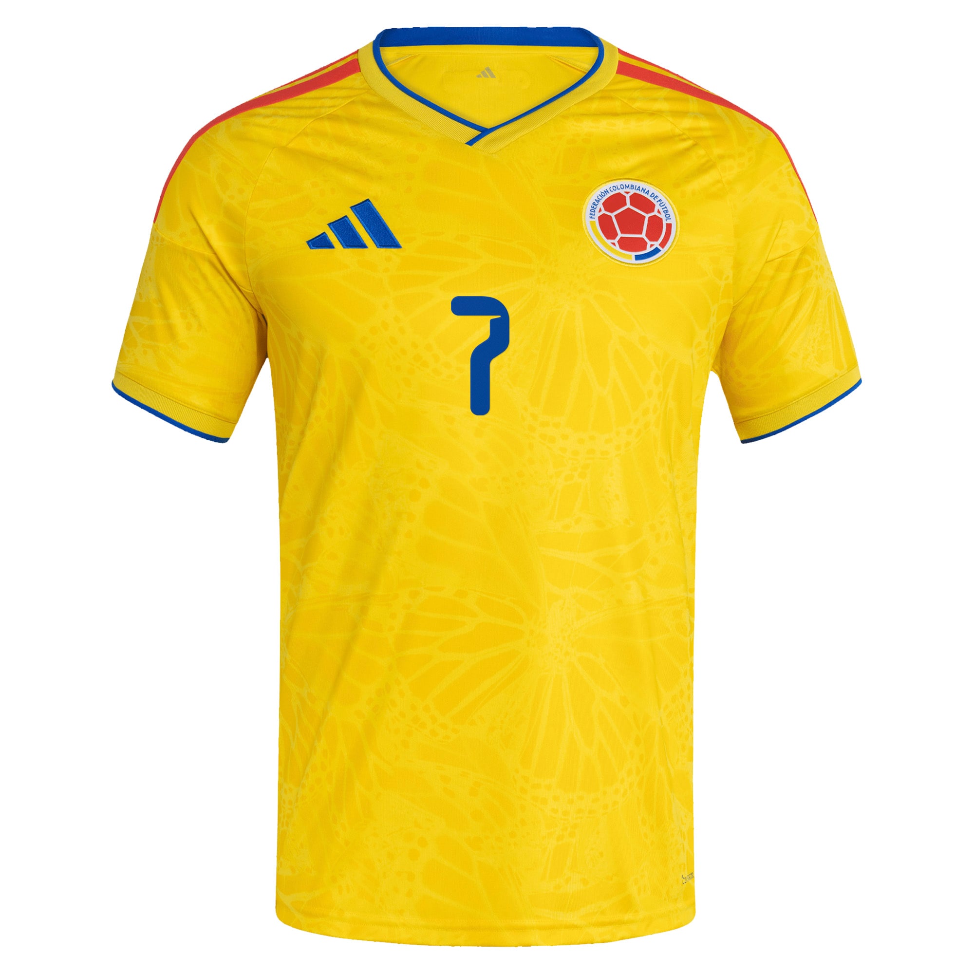 [SJH] Luis Diaz Colombia National Team 2026 Home Replica Jersey - Yellow
