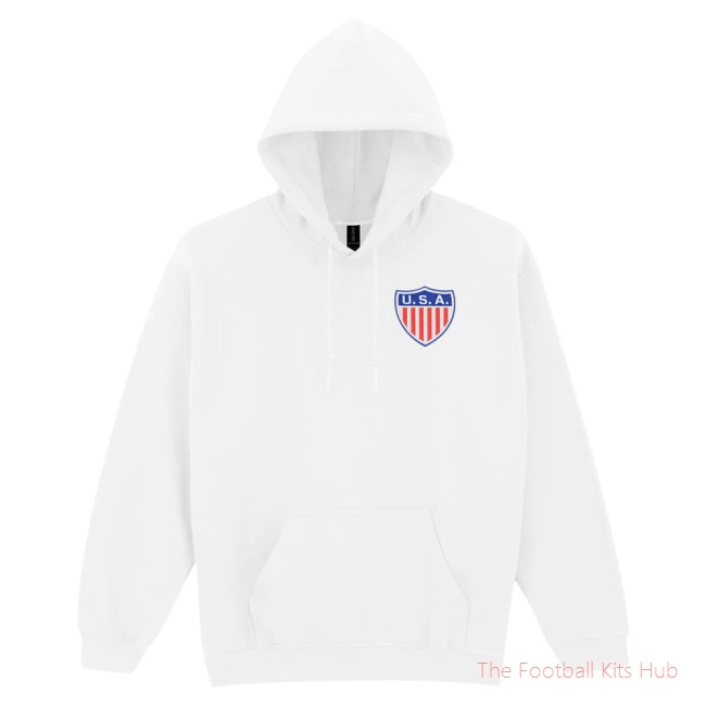 USA National Team Embroidered Hoody (White)