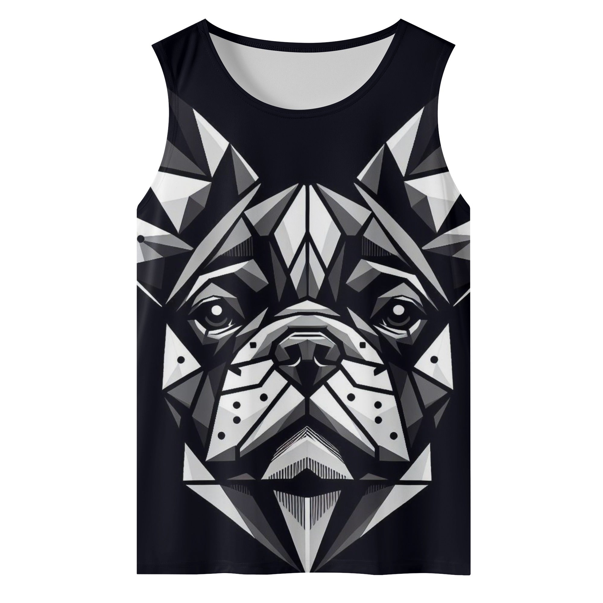 French Bulldog Lover Finn Men Tank Tops Trendy Everyday Top