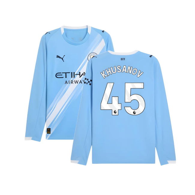 Man City Soccer Jerseys Pro Home Jersey 2025-2026 #74