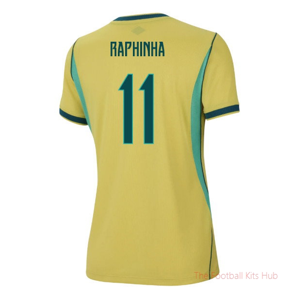 Brazil 2026-2027 Home Shirt Raphinha #11 Team Kit - Match Jersey