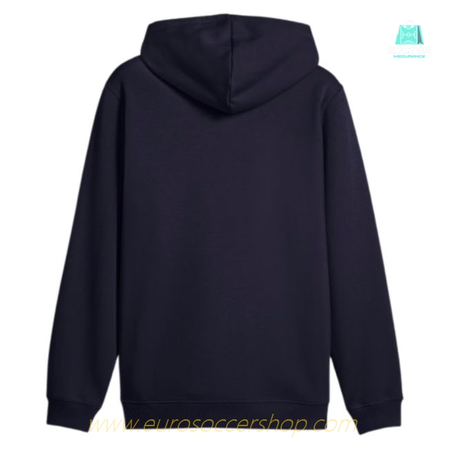 2025-2026 Man City FtblESS Fleece Hoody (Navy)
