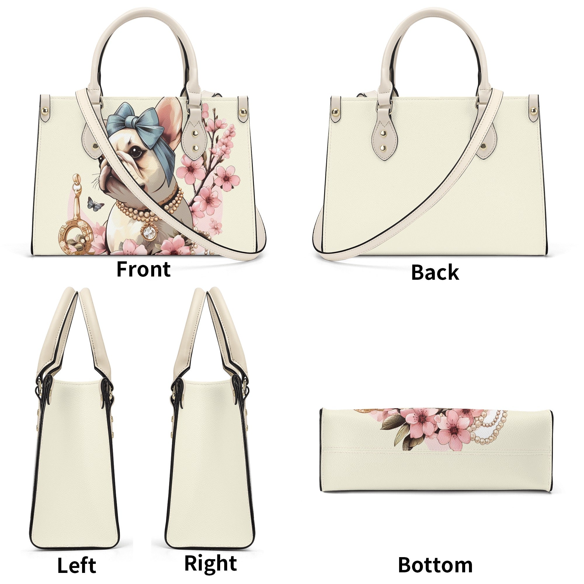 Pet-Lover Stella - Luxury Women Handbag for French Bulldog Lovers