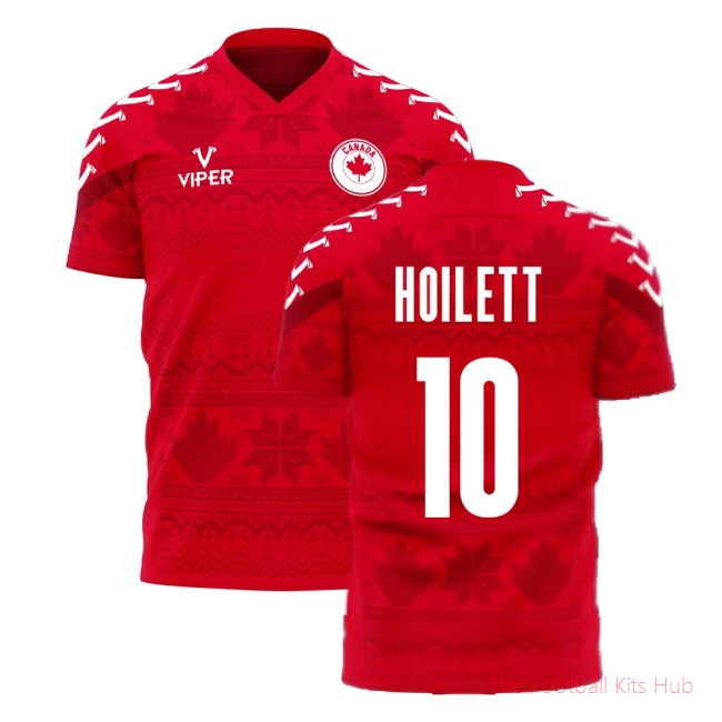 [LK] Canada 2025/26 Home Football Kit (Viper) (Hoilett 10)