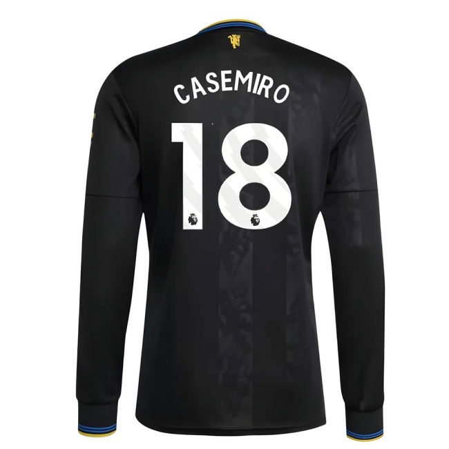 2025-2026 Man Utd Long Sleeve Third Kit (Casemiro 18)