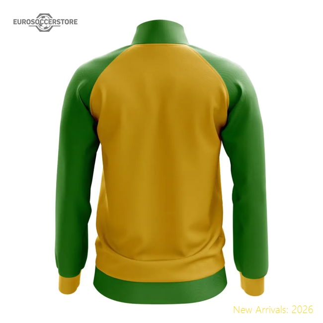 Excellent Mauritania Concept Football Track Jacket (yellow)