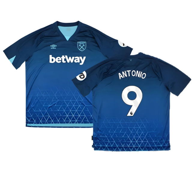 Chic West Ham 2023-2024 West Ham United Third Shirt (ANTONIO 9) for...