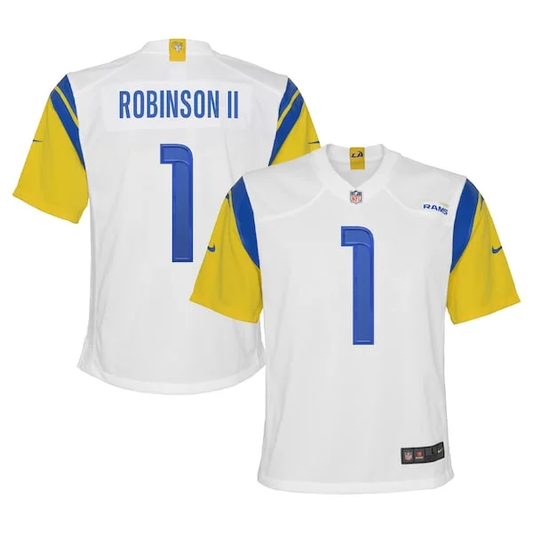 Performance Los Angeles Rams Game Jersey - Premium White NFL Fan Je...
