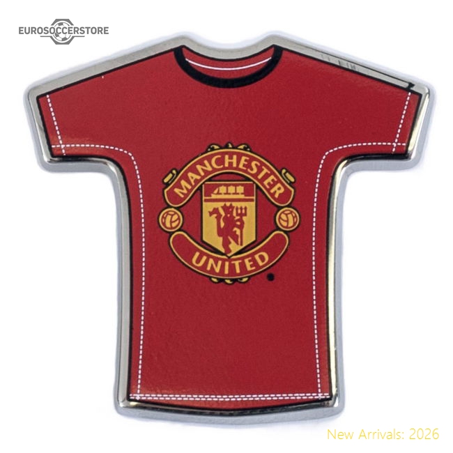 Elite Manchester United Fc 6pc Badge Set - Premium Quality
