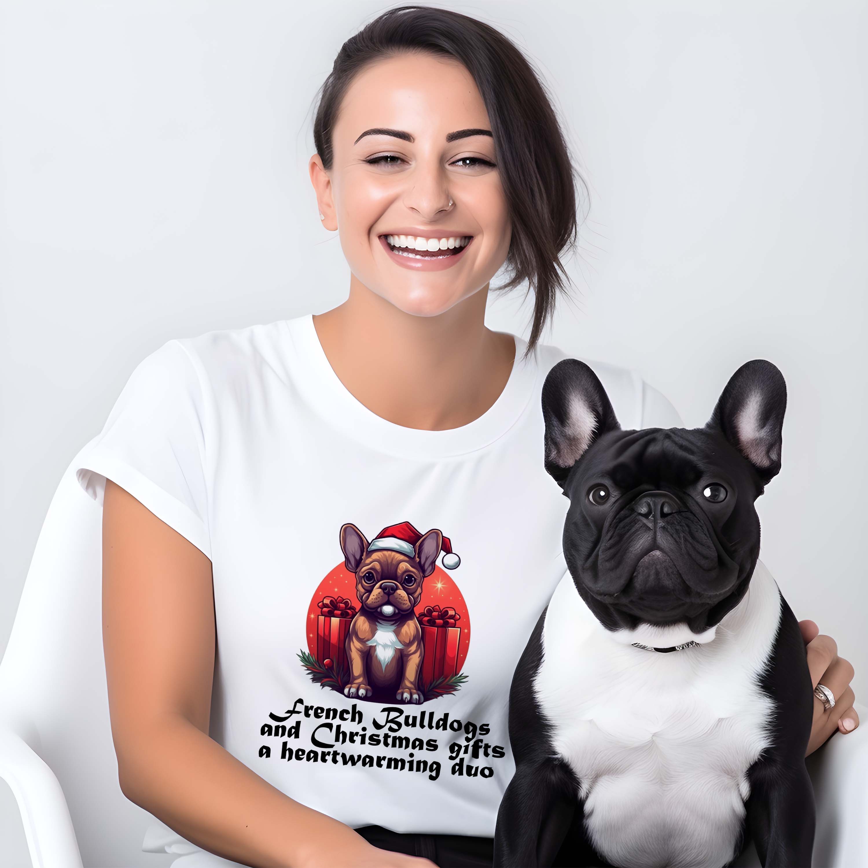 Gifts - French Bulldog Themed Unisex T-shirt For Dog Lovers | Comfy Fit