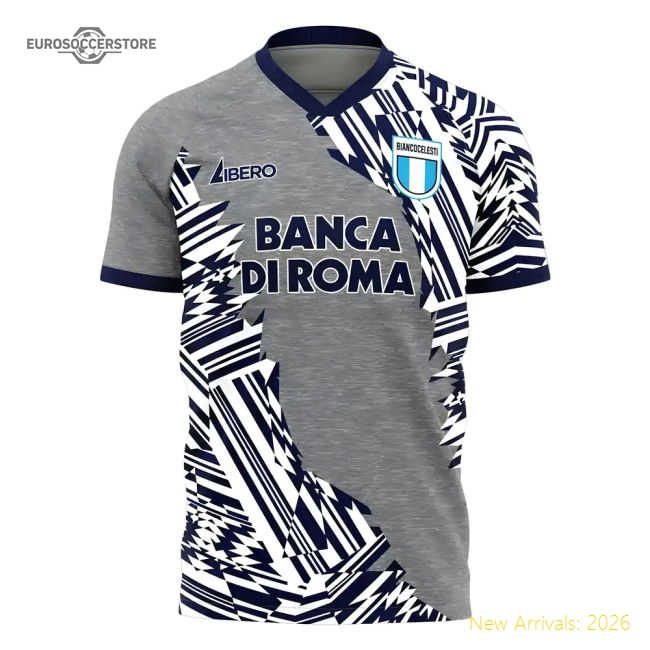 Supporter Lazio 2025-2026 Third Concept Football Kit (Libero)