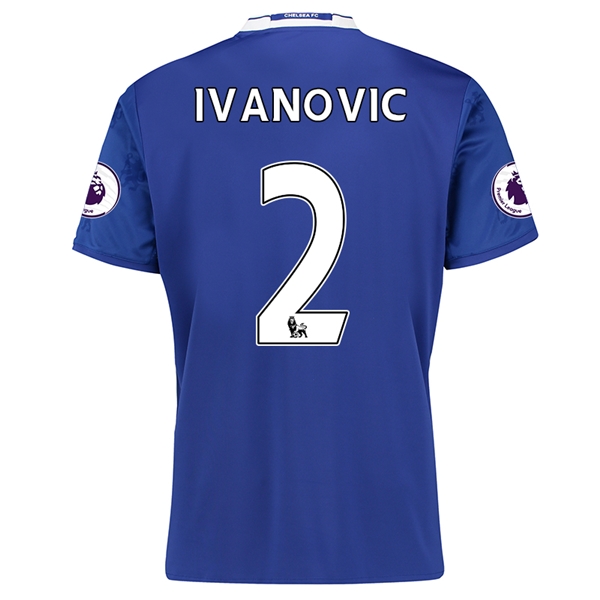 Chelsea Home 2016-17 IVANOVIC 2 Soccer Jersey Shirt - Official