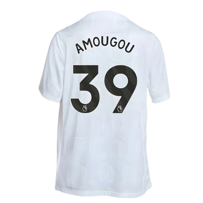 2025-20 Chelsea Authentic Home Football Shirt Amougou 39 L M S