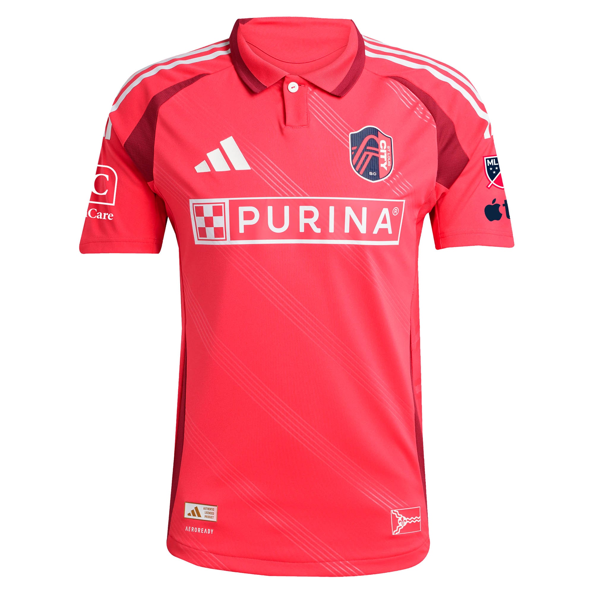 [LK] MyKhi Joyner St. Louis CITY SC 2025 Forever CITY Red On-Field Authentic Jersey - Red