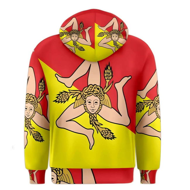 Match Sicily Sublimated Flag Hoody Kit Authentic World Championship