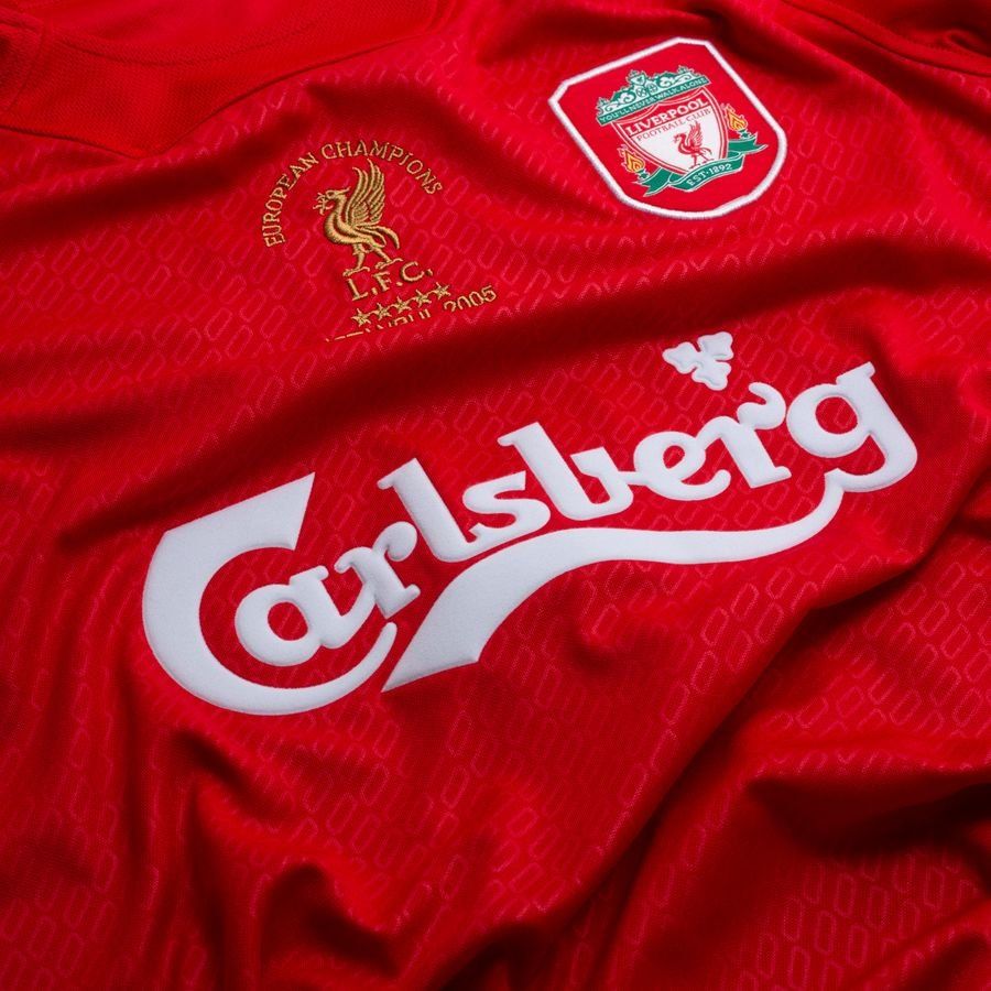 Liverpool Home Shirt Istanbul 2005 Long Sleeves Supporter Version