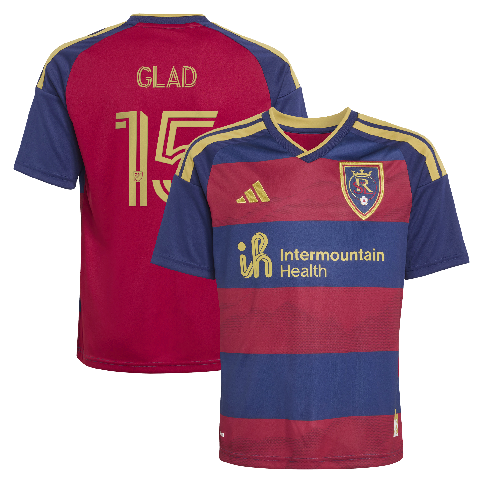 [SJH] Justen Glad Real Salt Lake Youth 2026 The Switchback Replica Jersey - Red