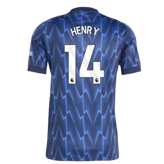 Official 2025-2026 Arsenal Away Flexible Authentic Jersey Henry 1#620